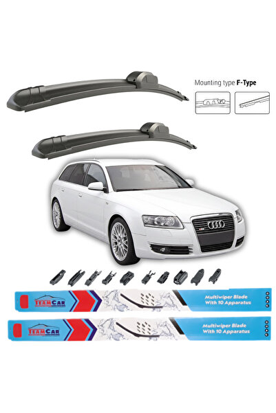 TEAMCAR Υαλοκαθαριστήρες Audi A6 Avant (C6,4F5) 2005-2008 Επίπεδα εμπρός σετ