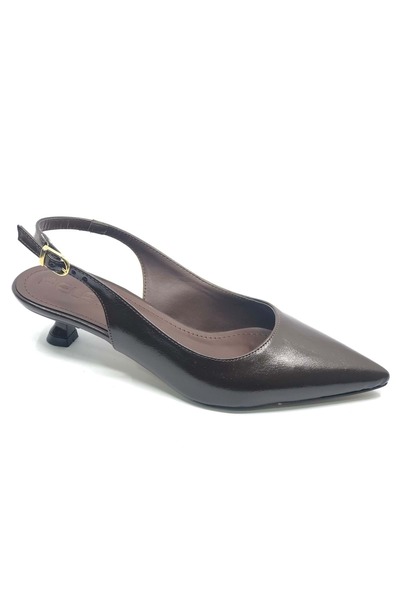 Kids Club Shoes Γυναικείες γόβες Feles Candy Παπούτσι με τακούνι ΚΑΦΕ