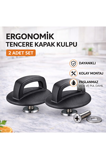 arcaK2 BİO GRANİT MODEL  Uyumlu BAKALİT KULP (TEPE) 2 ADET ÜRÜN İÇERİR