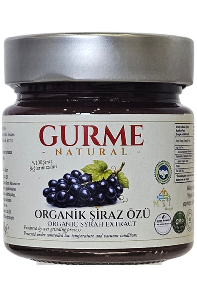 Gurme Natural 255 Ml Organik Şiraz Özü