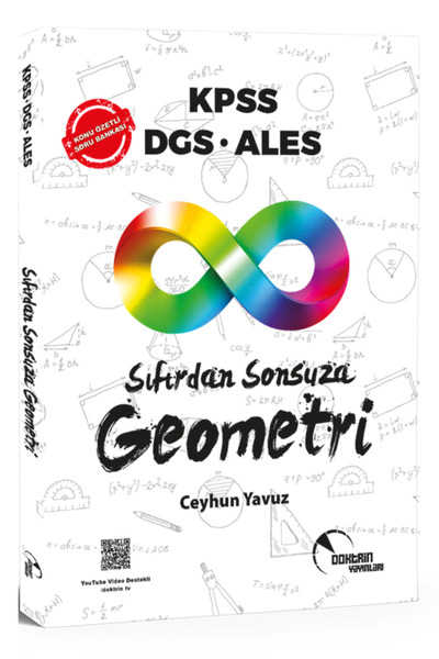 Doktrin Yayınları Doktrin KPSS DGS ALES Sıfırdan Sonsuza Geometri Konu Özetli...