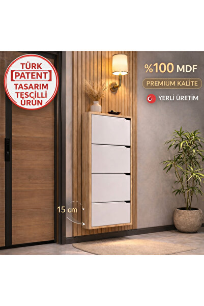 Lapiri AYAKKABILIK MEŞE-BEYAZ