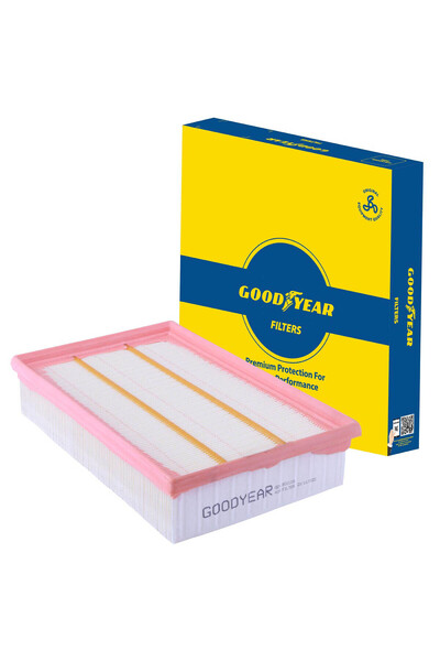 Goodyear Nissan Navara Air Filter Compatible between 2005-2015 Oem Code: 1654...
