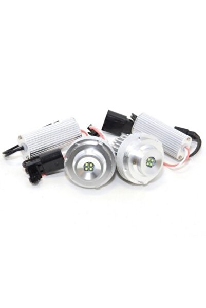 Xenon Bright Faruri LED Angel Eyes pentru BMW E60 LCI 20W Can Bus 2007 fără x...