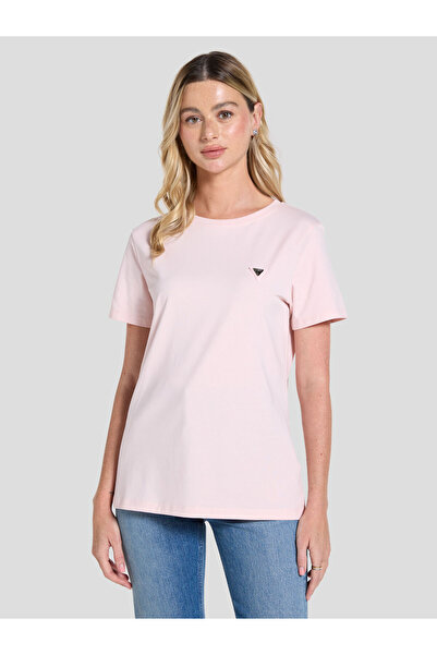 Guess Triangle logo stretch t-shirt