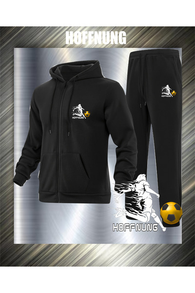 HOFFNUNG FULL ZIP FOOTBALL PLAYER Set de trening supradimensionat