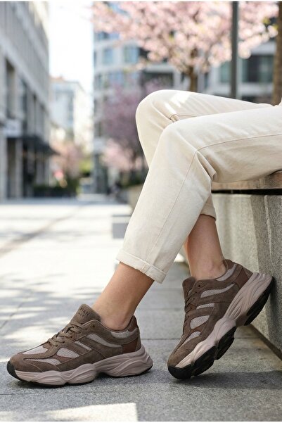 Lufian 122230036 Mery Mark Unisex 90-60 sneakerși Pantofi sport BEJ