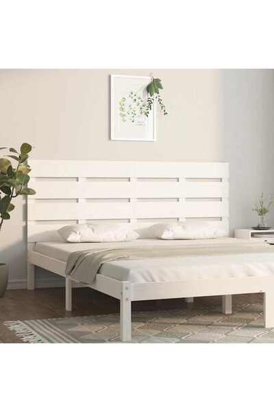 Concept Tăblie de pat, alb, 180x3x80 cm, lemn masiv de pin