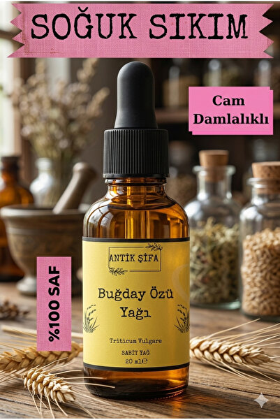 Antik Şifa %100 Saf Buğday Özü Yağı - (20 ML)