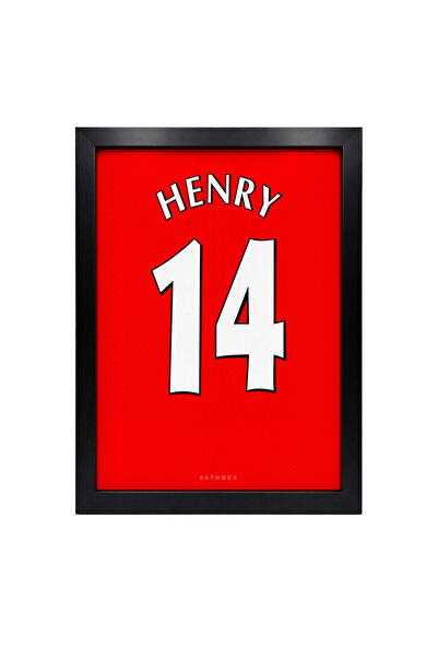 KAYNOCK Thierry Henry Poster Tablo, Arsenal, Premier League, Futbol Forma, Di...