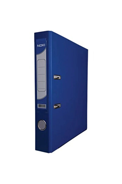 Noki Office Folder Plastic Narrow Blue 25 Pieces