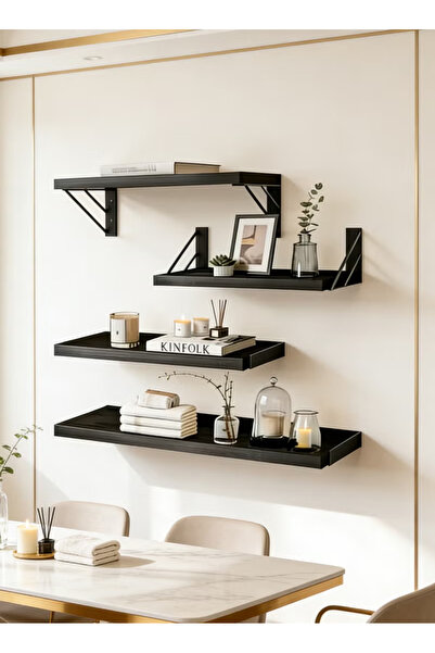 Yoawllty Wall Shelves for Bedroom Decor, Floating Shelves for Wall Storage, D...