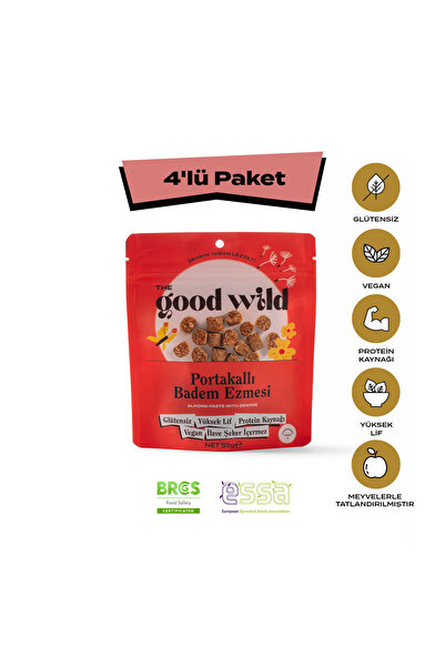 THE GOOD WİLD Portakallı Badem Ezmesi | Glutensiz Vegan Atıştırmalık | İlave ...