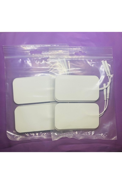 SEZİNCE Tens Pedi Yedek ELEKTROT 5x9 cm KÖPÜK Yüzey 4’lü 2 PAKET