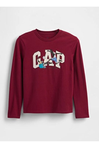 GAP Kids ERKEK ÇOCUK FRCH AUG LS VALUE GRAPHICS