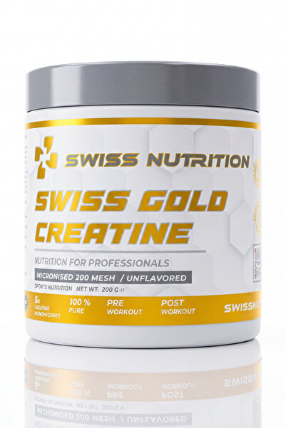 Swiss Gold Kreatin 40 Servis 200 gr 200 MESH %100 saf Creatine