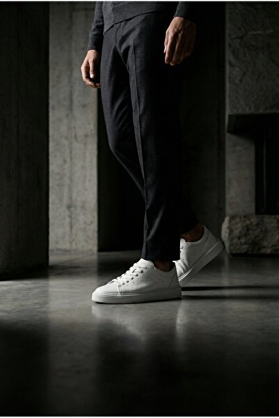 Capone Outfitters Chaim Genuine Leather Men's Casual Stylish Sports Shoes Sne...