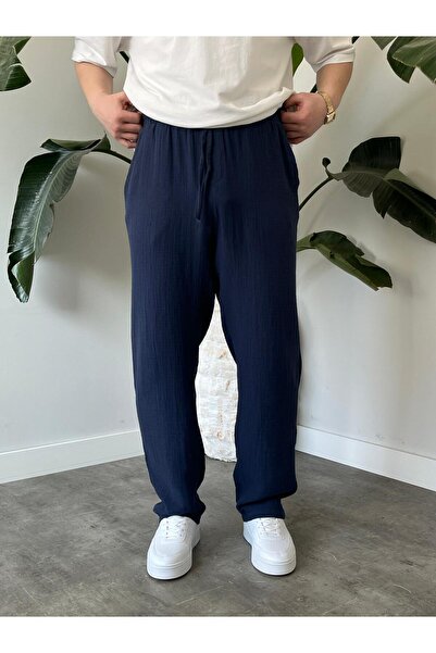 Quik-max MÜSLİN BAGGY KALIP PANTOLON
