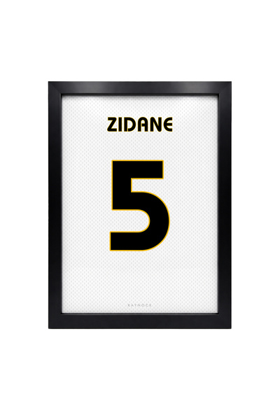KAYNOCK Zinedine Zidane Jersey, Futbol Forma Tablo, Poster Tablo Dijital Tasa...
