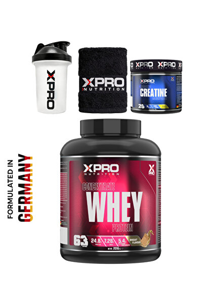 Xpro Nutrition Xpro Concentrate Whey Protein Tozu 2016gr Bisküvi Aromalı