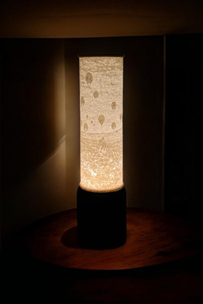 Belupa Kapadokya ve Balonlar Temalı Dekoratif Gece Lambası Ortam Aydınlatması