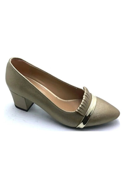 PUNTO 533045 Gold Women's Heeled Casual Shoes