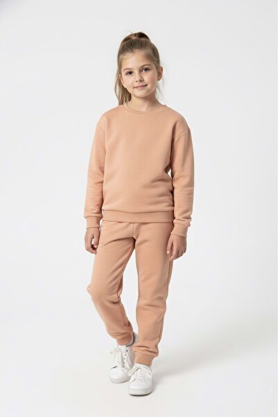 Mnk Baby&Kids Basic Pocketed Girls-Boys Transitional Kids Tracksuit Set M0077...