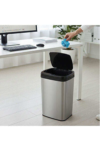Rovotec Coș de gunoi automat cu senzor SD-012, oțel inoxidabil, 40 l
