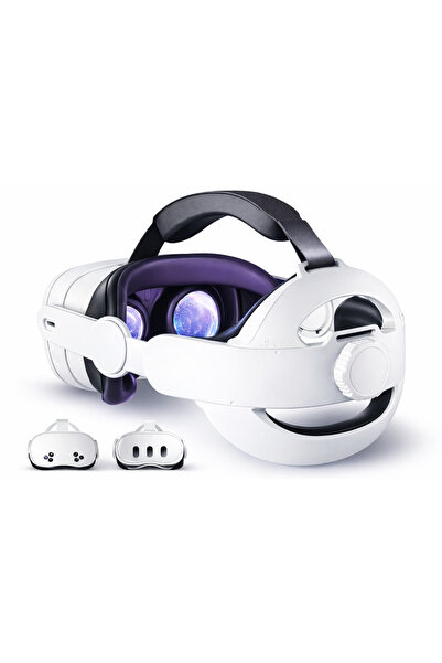 VEXORA GLOBAL Meta Quest 2 / 3 / 3S Uyumlu VR Baş Bandı – Ayarlanabilir Elite...