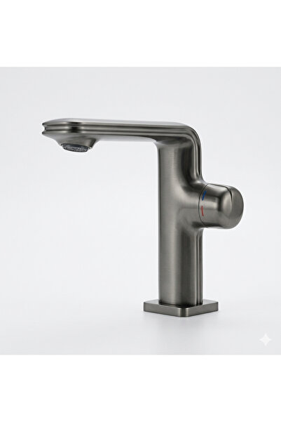 FLEKO BLANCA ANTRASİT LAVABO BATARYASI