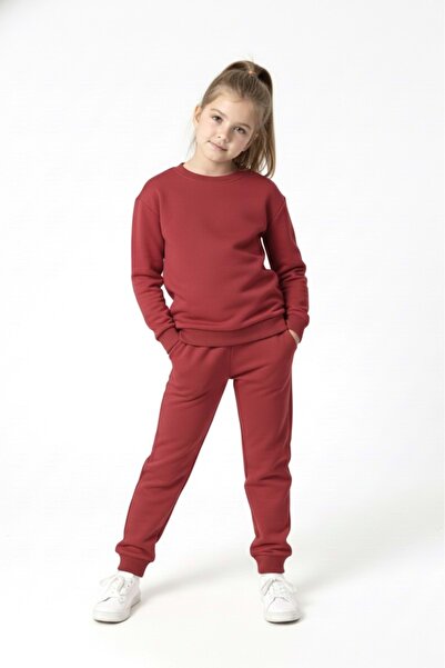 Mnk Baby&Kids Basic Pocketed Girls-Boys Transitional Kids Tracksuit Set M0077...