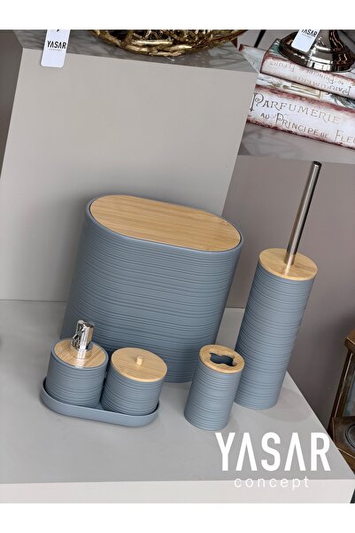 YASAR CONCEPT طقم حمام مونتبيل باللون الرمادي