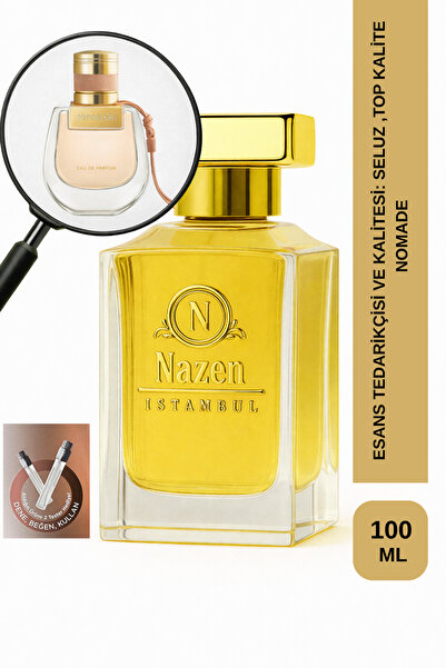 Nazen İstanbul Nomade | Gül - Şeftali - Sandal - Amber | Keskin ve Aromatik I...