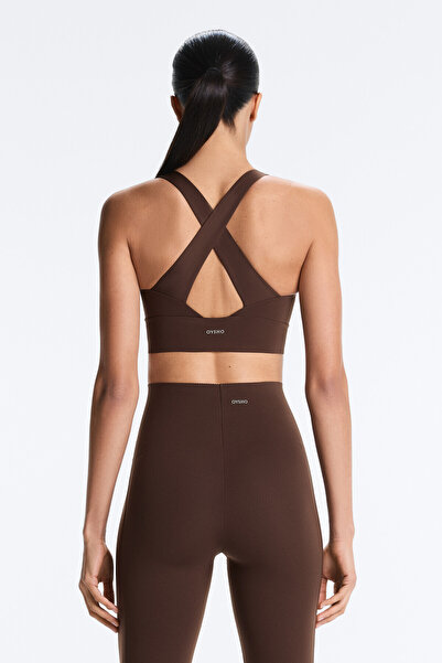 Oysho Light Touch çapraz sırt orta destekli sütyen