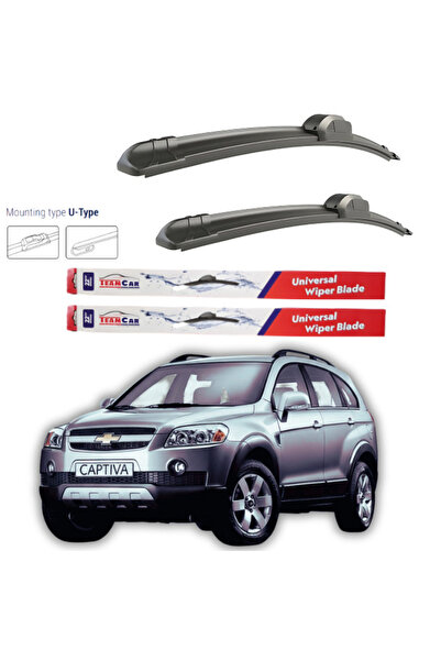 TEAMCAR Υαλοκαθαριστήρες Chevrolet Captiva (C100,140) 2006-2011 Επίπεδα εμπρό...