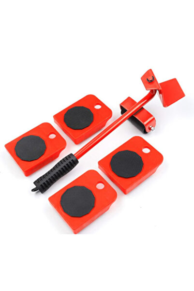 BASE Kit Mutat Mobilier 4 Platforme cu roti si 1 Parghie metalica