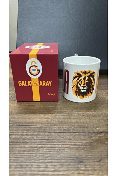 MGM Galatasaray Lisanslı Taraftar Seramik Kupa Sarı Kırmızı
