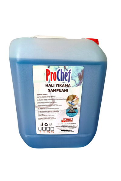 Prochef Halı ve Koltuk Yıkama Şampuanı Oksijen Bazlı Makine Yıkama 5 Kg - 5 Lt