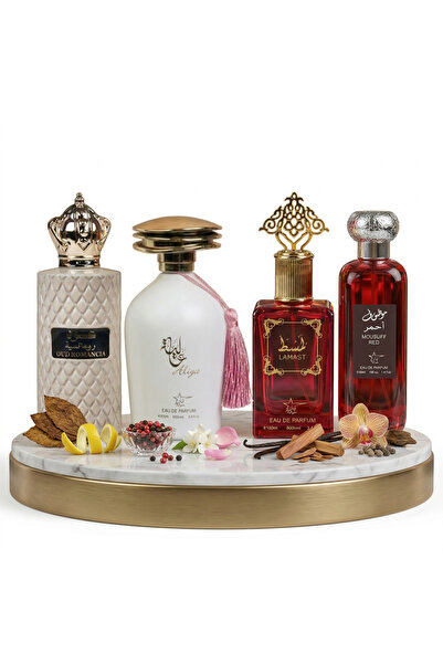 ZAK PERFUMES Σετ 4 Αραβικών Αρωμάτων για Γυναικεία 100ML - Oud Romancia + Ali...