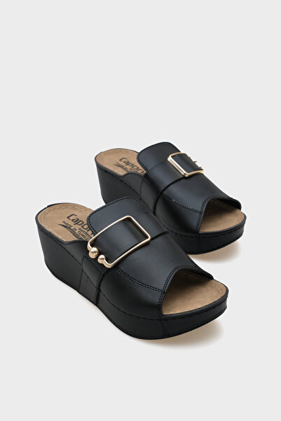 Capone Outfitters Anatomická měkká pohodlná podrážka na klínovém podpatku Mot...