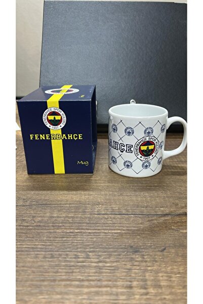 MGM Fenerbahçe Lisanslı Taraftar Seramik Kupa Sarı Lacivert