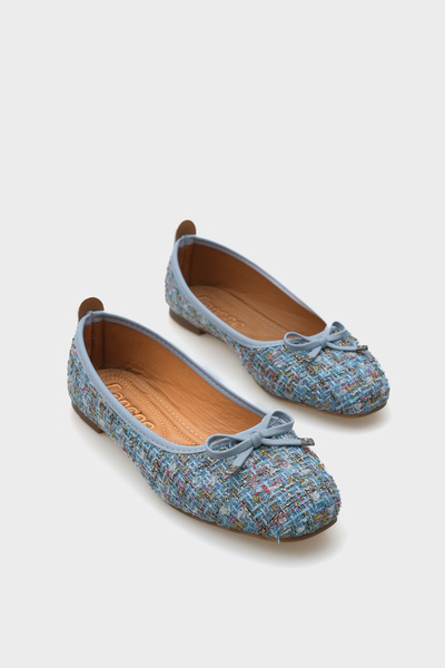 Capone Outfitters Dámské baby modré baleríny Hana Trend