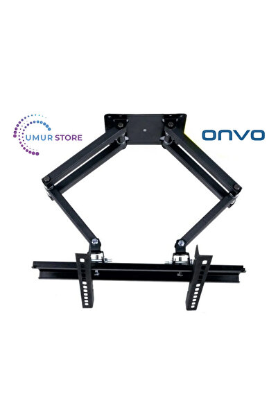 ONVO 43ovf9000f 32”- 55” inç / 82-140 Ekran Lcd Led Tv Çift Kollu Hareketli D...