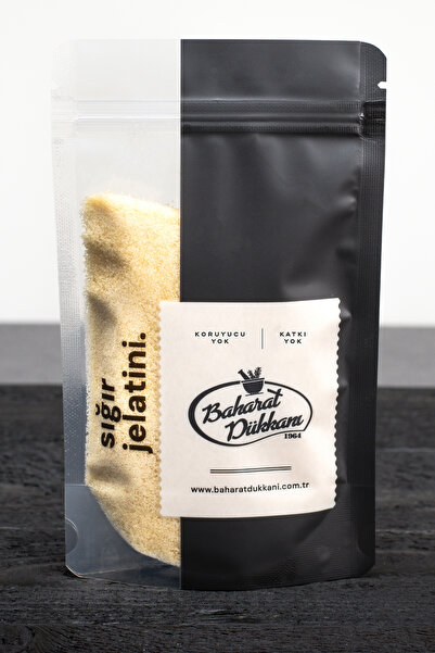 Baharat Dükkanı Sığır Jelatin Tozu (SAF) 100 gr (240 BLOOM)