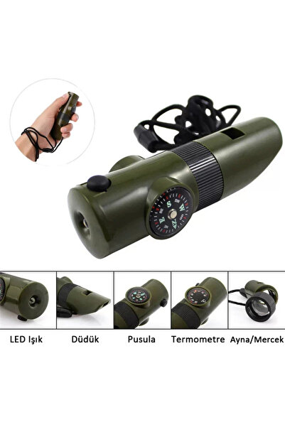 ARGEUS H7-1 Fluier busolă gradat cu lanternă