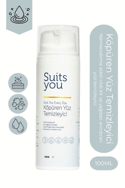 suitsyou Kendiliğinden Köpüren Yüz Temizleyici- Arındırıcı - Derin Temizleyic...