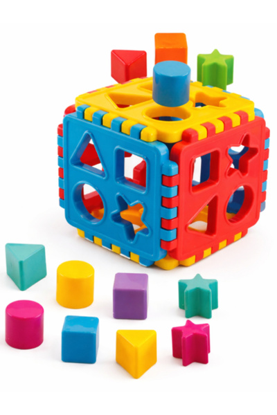 a v d a Eğitici Bultak Küp Bul Tak Şekil Eşleştirme Küpü – Renkli Zeka Gelişt...