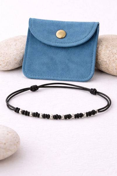 OutfitModa Brățară Subțire Bărbați Argint 925 - Stil Minimalist Elegant