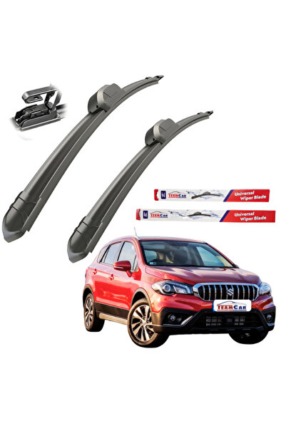 TEAMCAR Υαλοκαθαριστήρες Suzuki SX4 S-Cross (2013-σήμερα) Επίπεδα εμπρός σετ