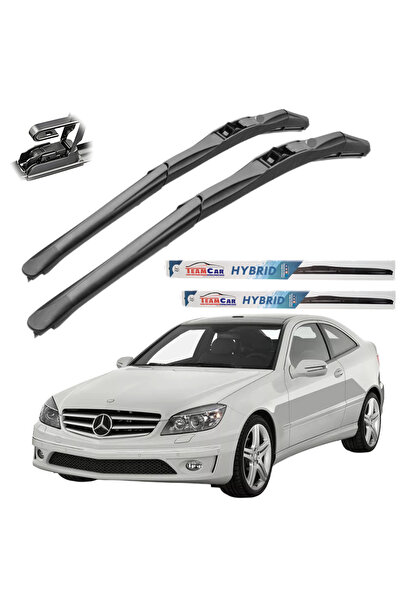 TEAMCAR Υαλοκαθαριστήρες Mercedes-Benz CLC Coupe (2008-2011) Υβριδικό εμπρός σετ